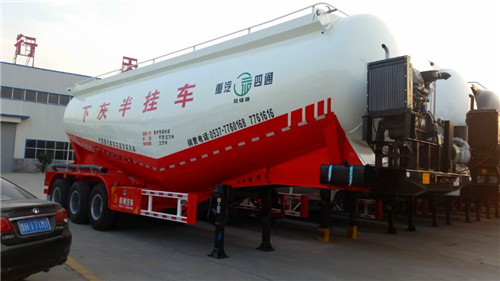 粉粒物料運(yùn)輸半掛車
