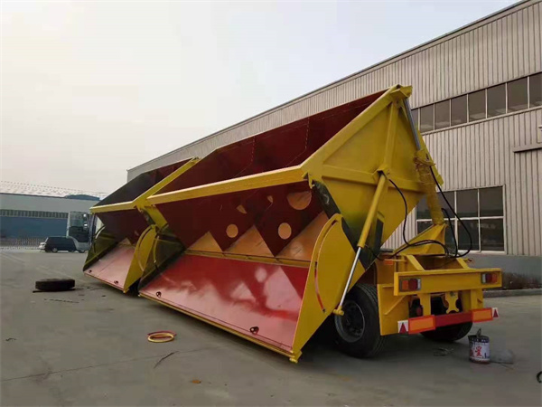 側(cè)翻自卸半掛車(chē)廠家